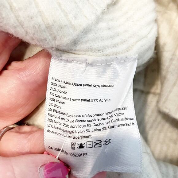 Lululemon Restful Intention Sweater Angel Wing Heathered Light Ivory Small - Picture 9 of 9